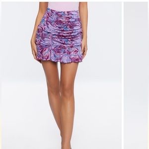 PURPLE BUNDLE! Size Small -  Forever 21 Skirt - Fashion Nova Shirt